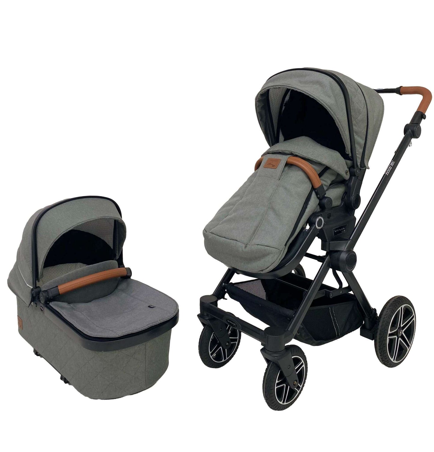 Refurbished Viva GTR mit Falttasche Premium und Winterfußsack Set Dessin 924