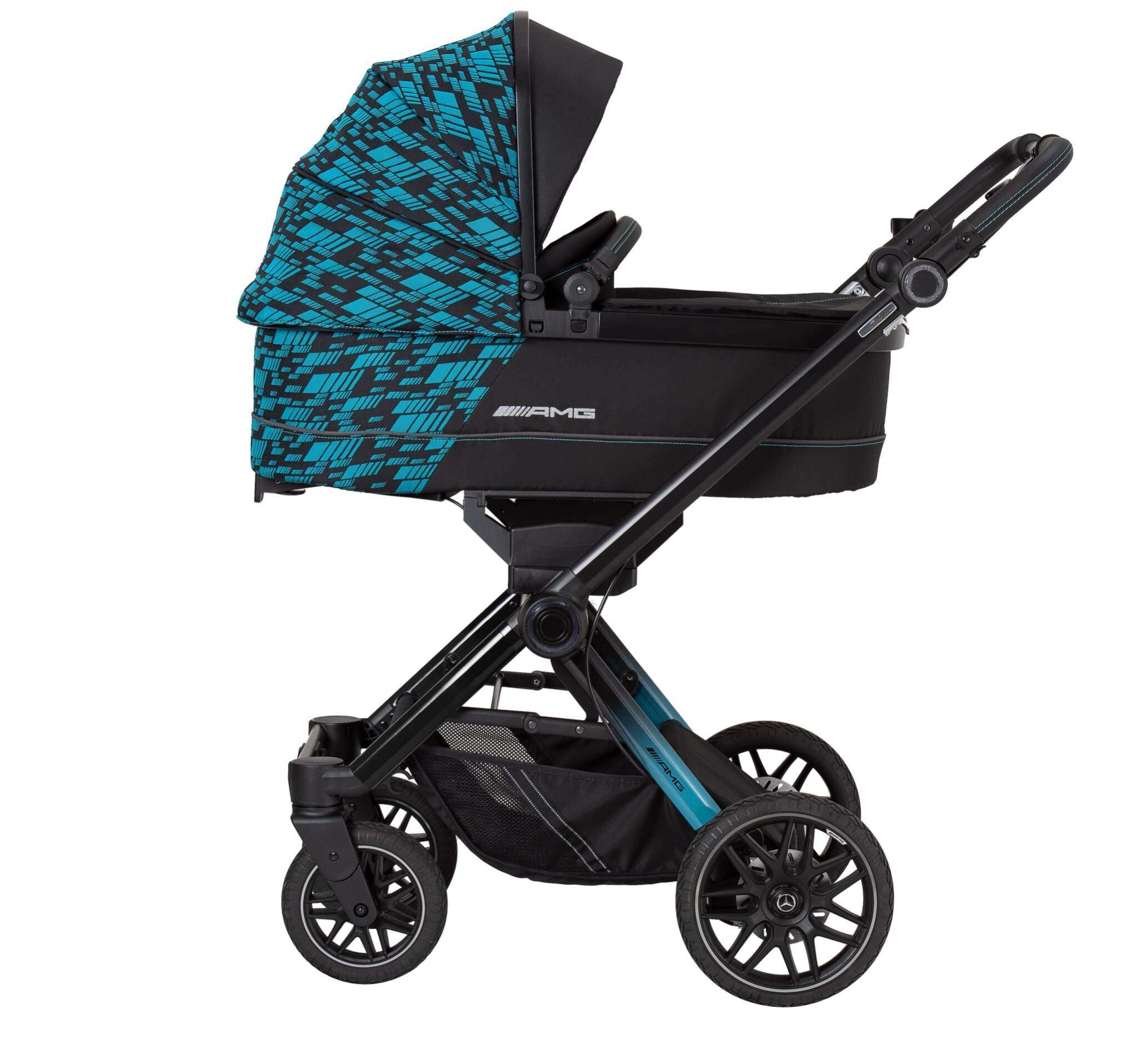 AMG GT² Limited Edition 852 / Hyperblue Gestell mit Premium Falttasche.
Seitenansicht.

Seitenansicht.