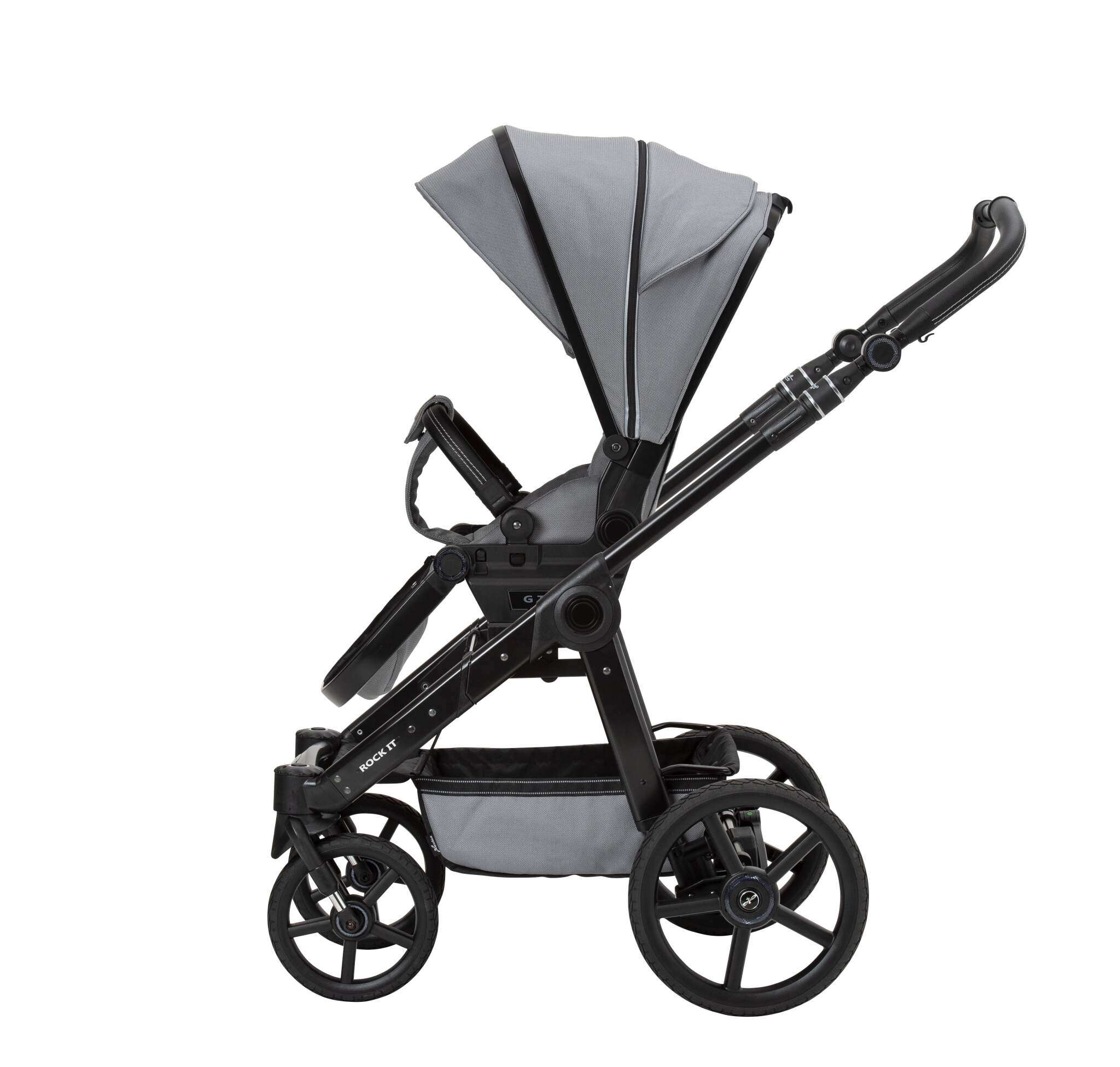 Rock IT GTR Outdoor Sportwagen 705 / Graphit. 
Seitenansicht.