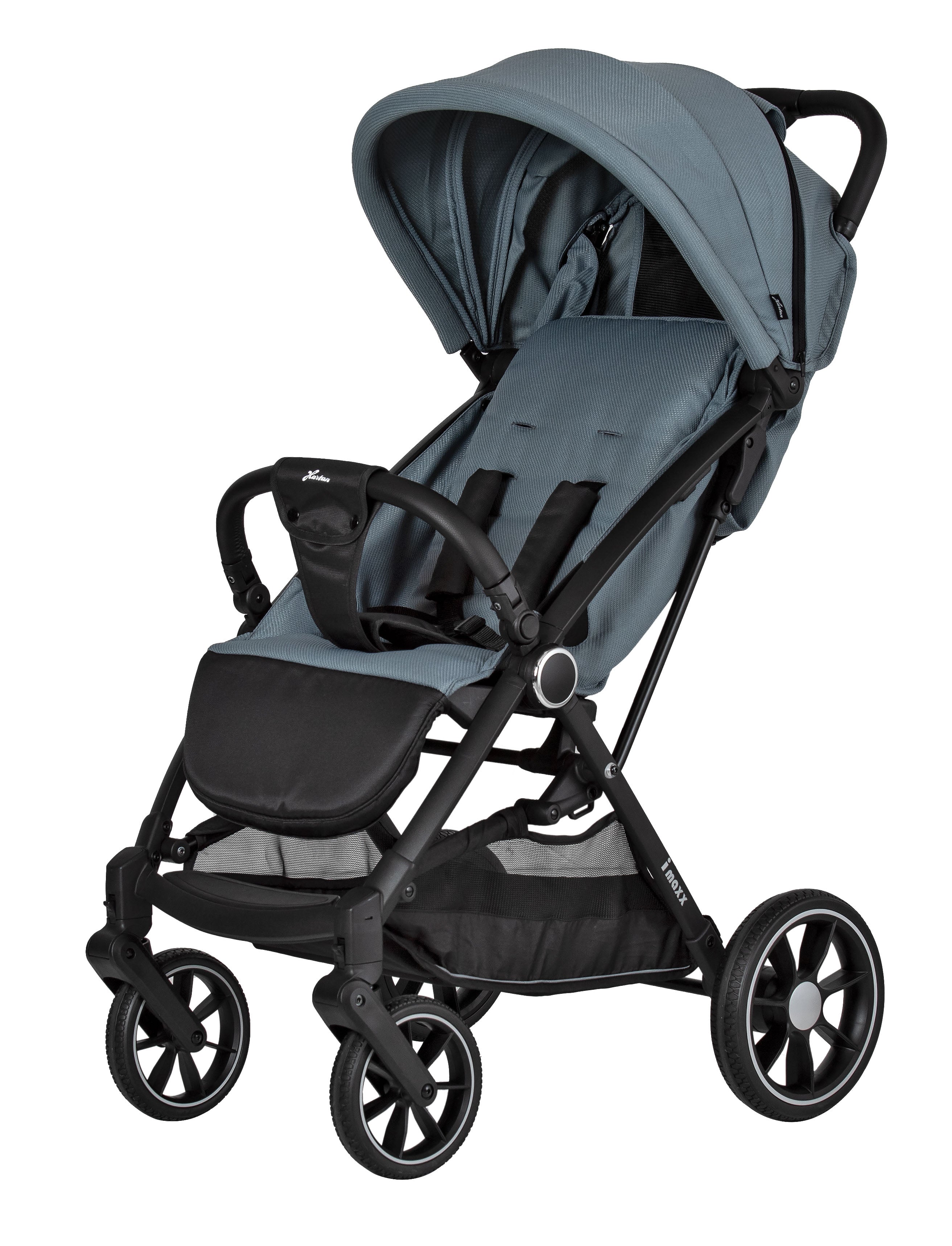 Hartan Racer GTX NP 1229€ Gelände sold Kinderwagen Buggy schwarz grau