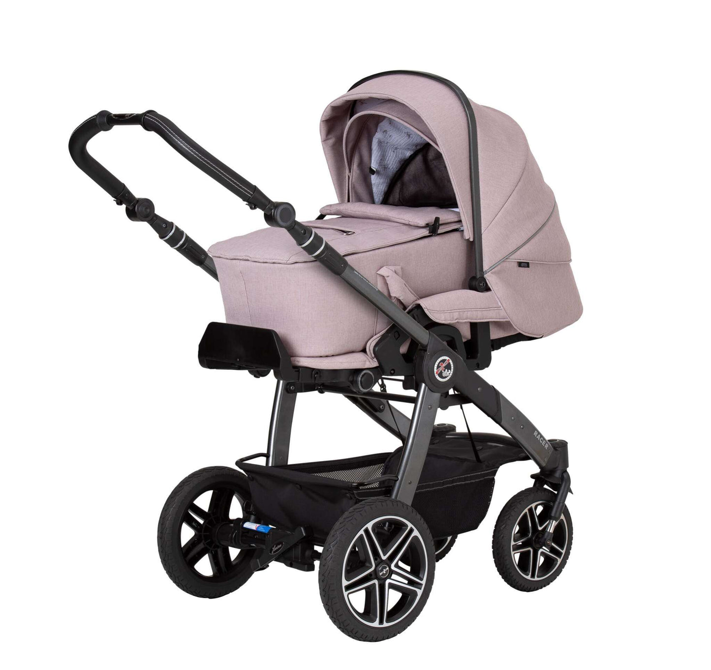 Kinderwagen mit Tragetasche