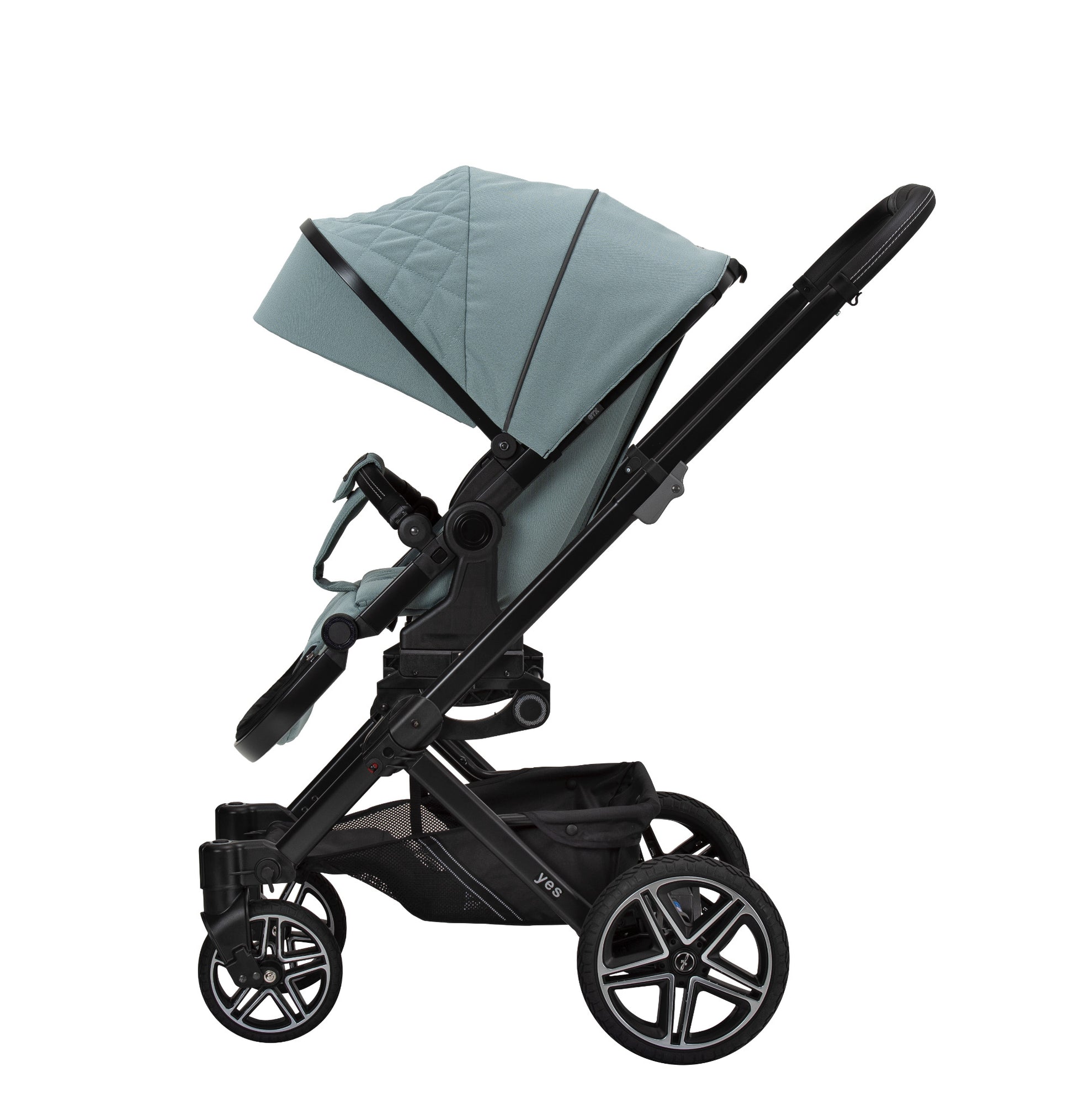 Kinderwagen mit ergonomischer Sitzeinheit