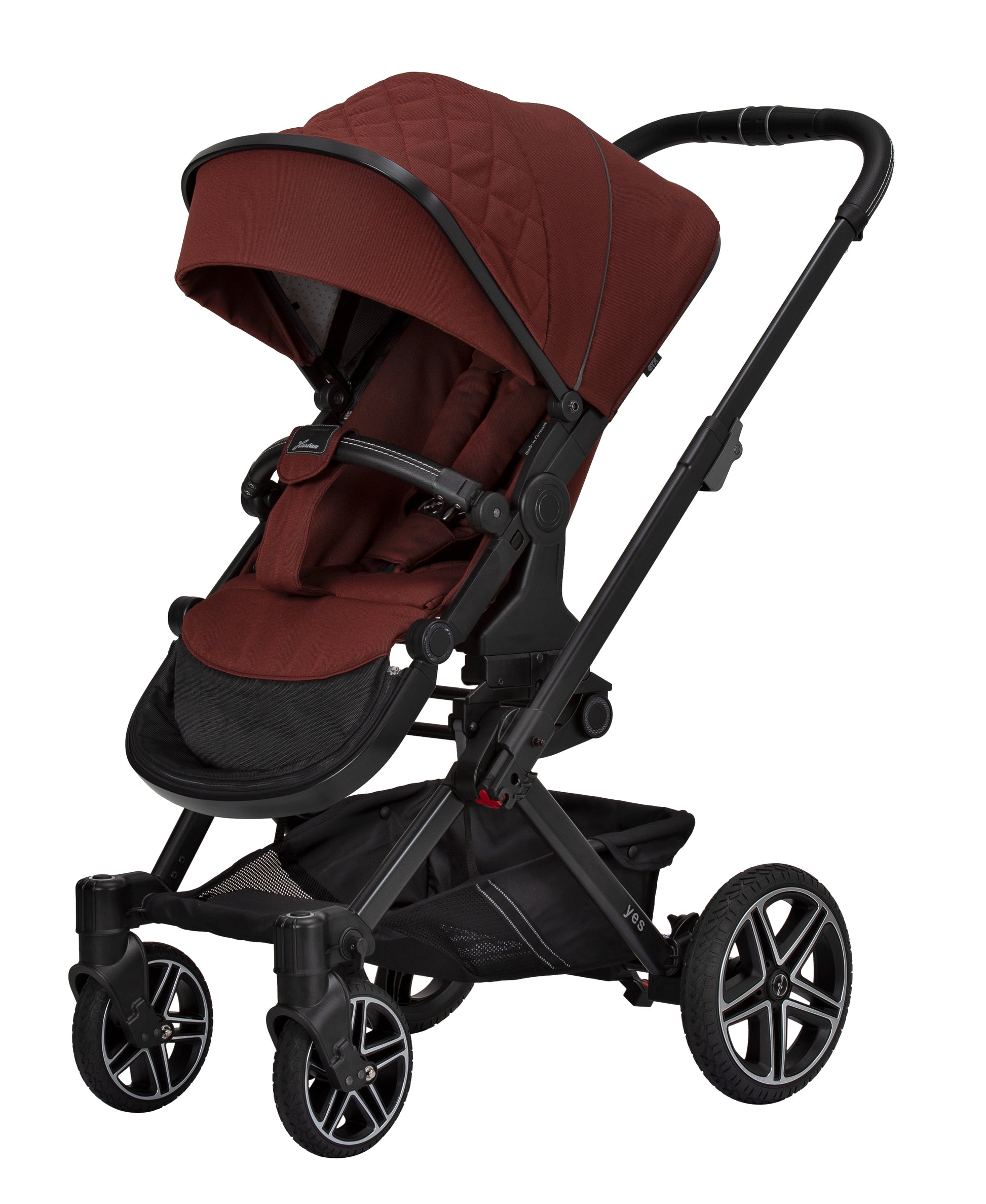 Kinderwagen mit ergonomischer Sitzeinheit