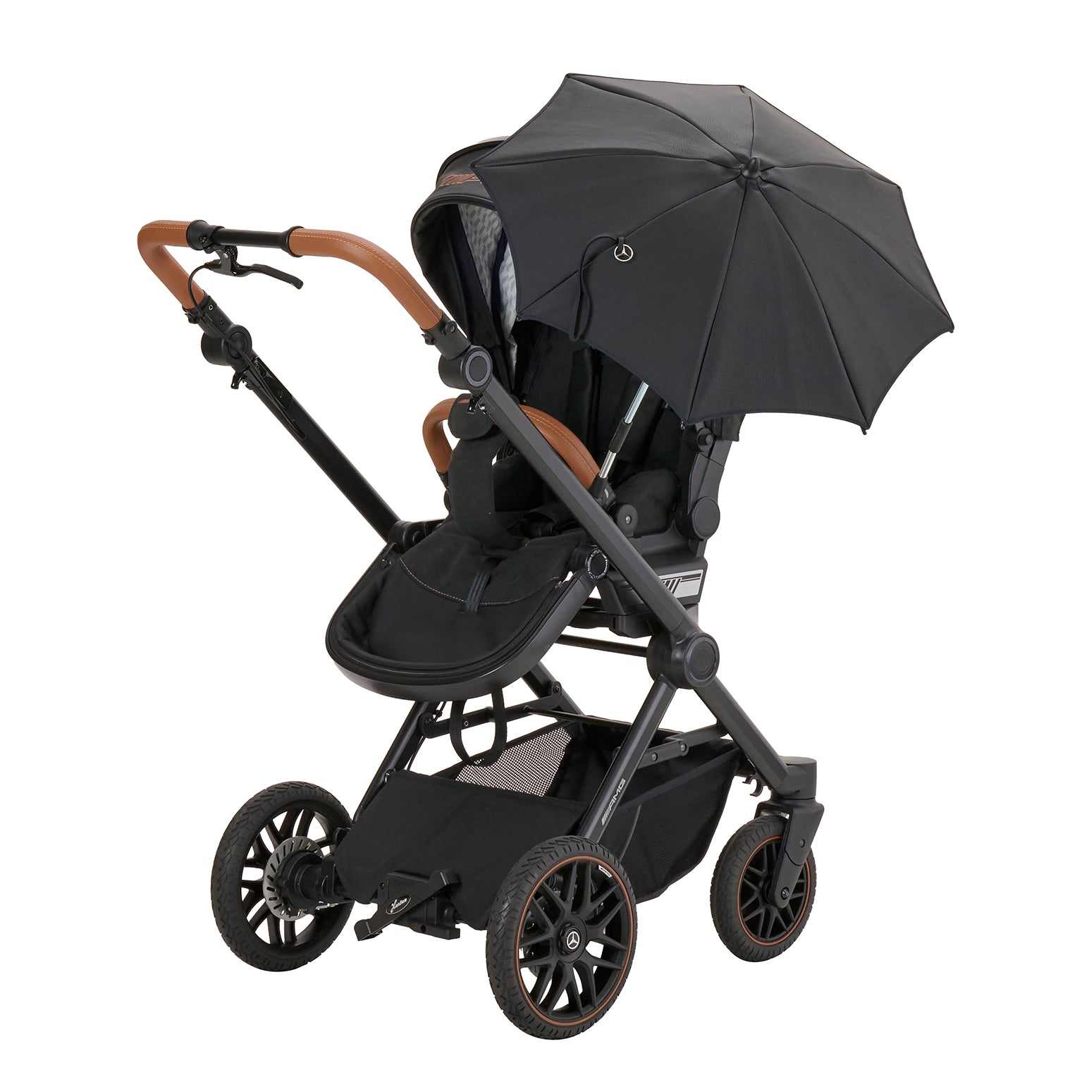 Sonnenschirm Mercedes-AMG für Kinderwagen