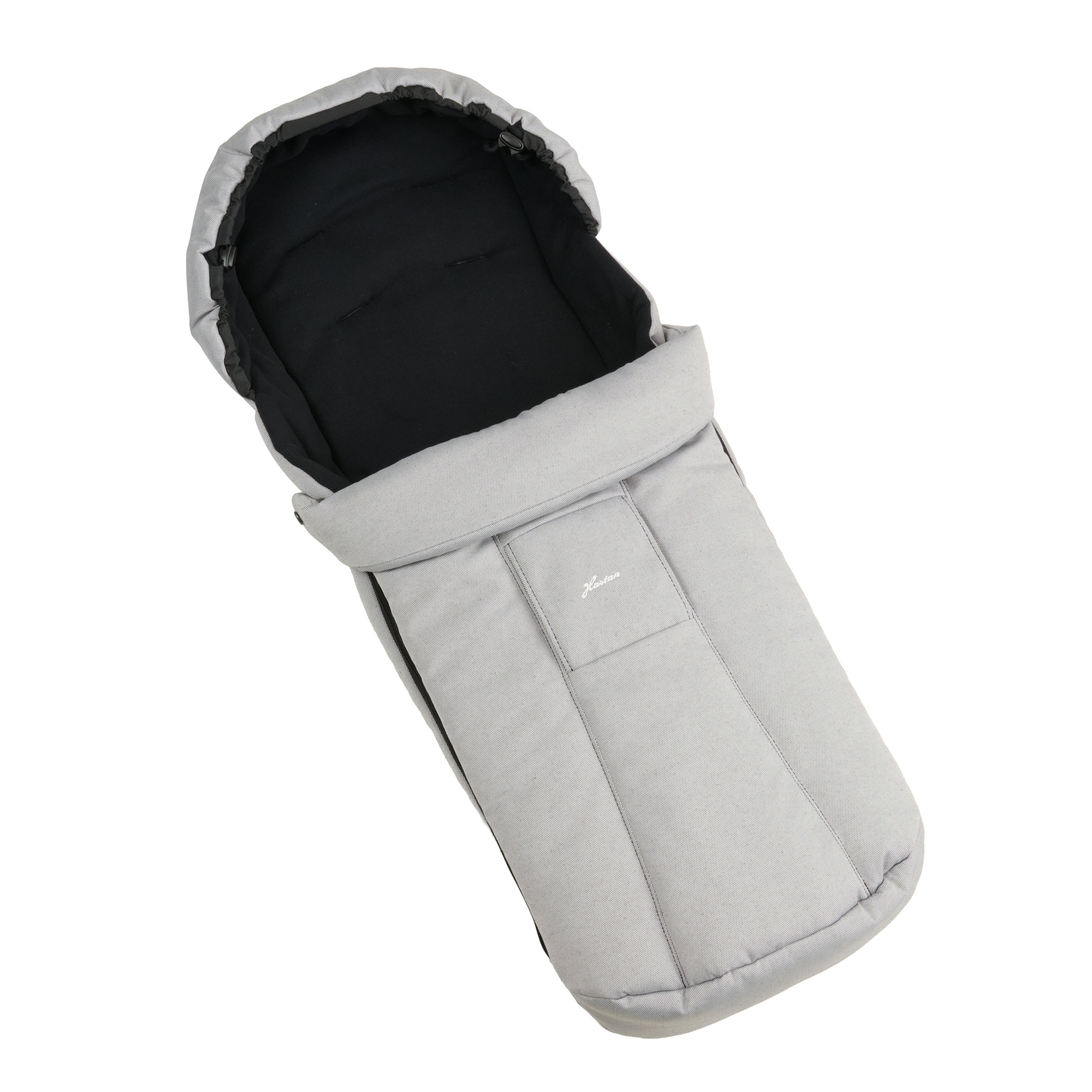 Fußsack 626 / Soft Cloud
Weiches Fleece Innenfutter
Schräge Liegeansicht von Oben