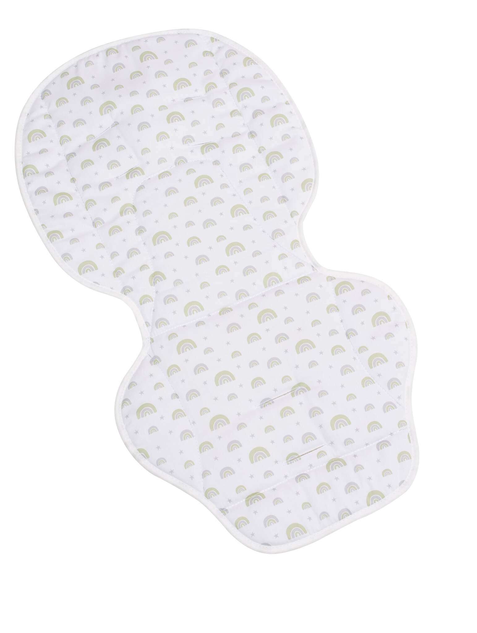 Wendeauflage 805 / Rainbow
Mit Frotteeseite
Schräge Draufsicht