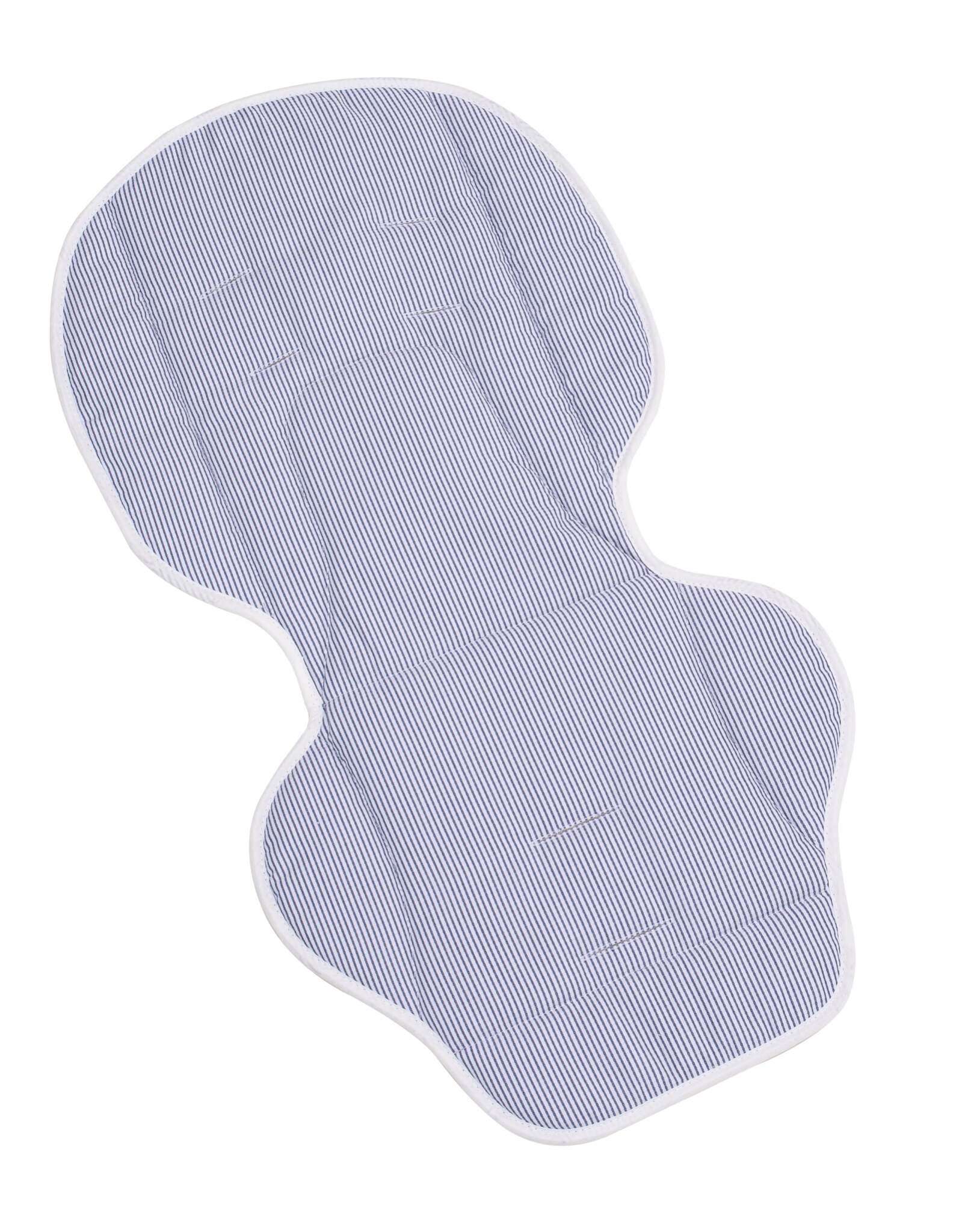 Wendeauflage 810  / Navy Stripes
Mit Frotteeseite
Schräge Draufsicht