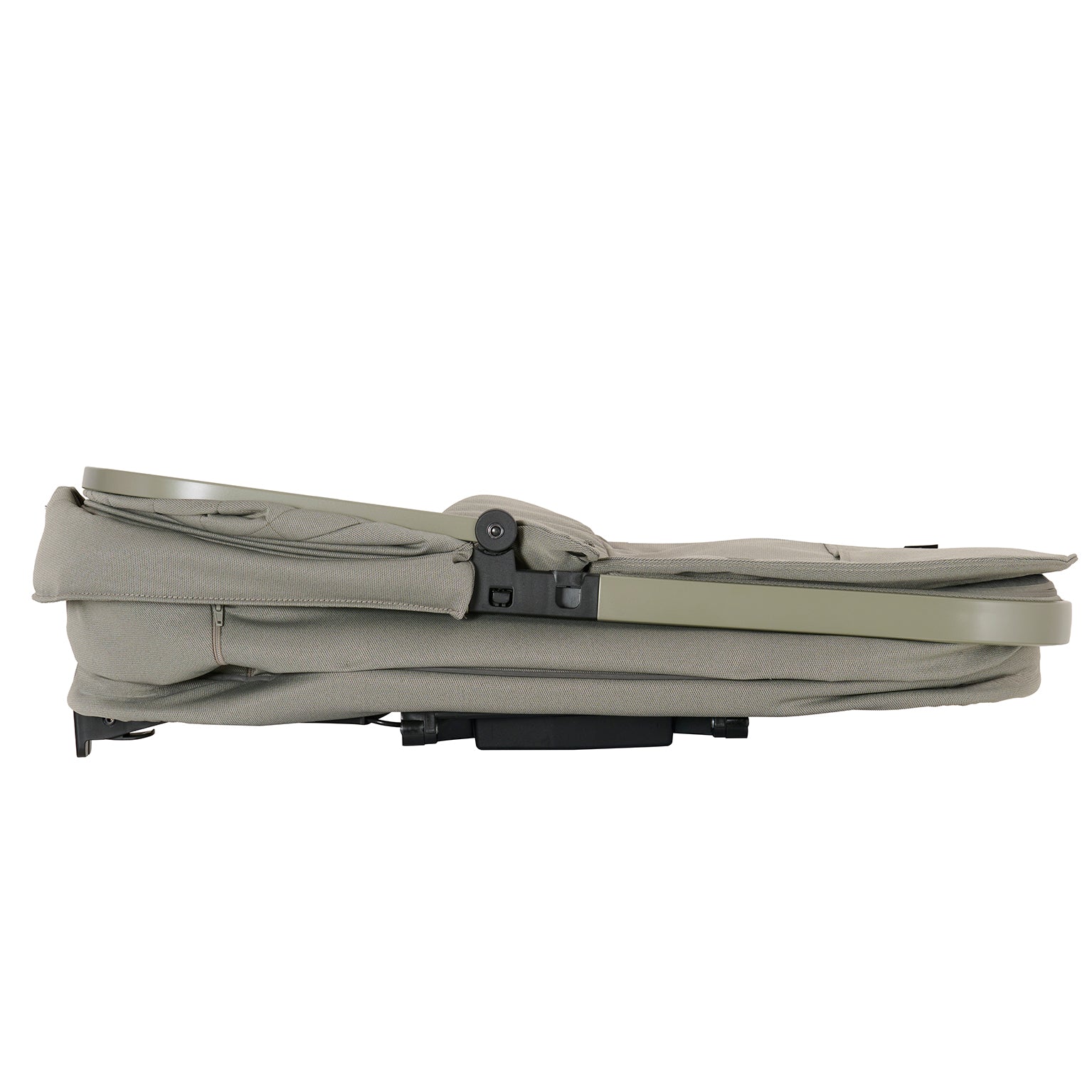 Falttasche 608 / Pistachio komplett zusammengeklappt.
Seitenansicht
