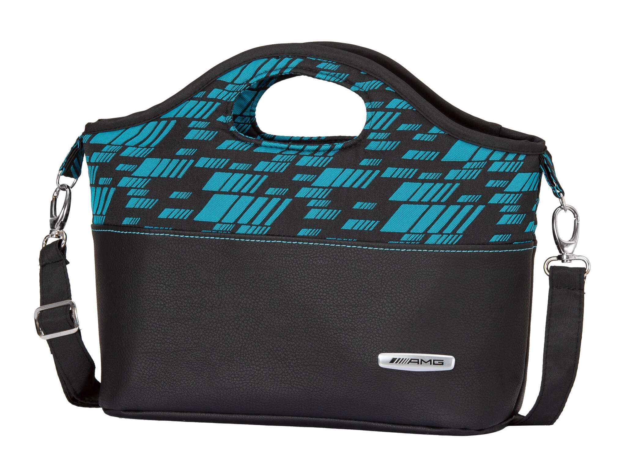 Bag2G 852 / Hyperblue mit Schultergurt.
Schräge Vorderansicht.