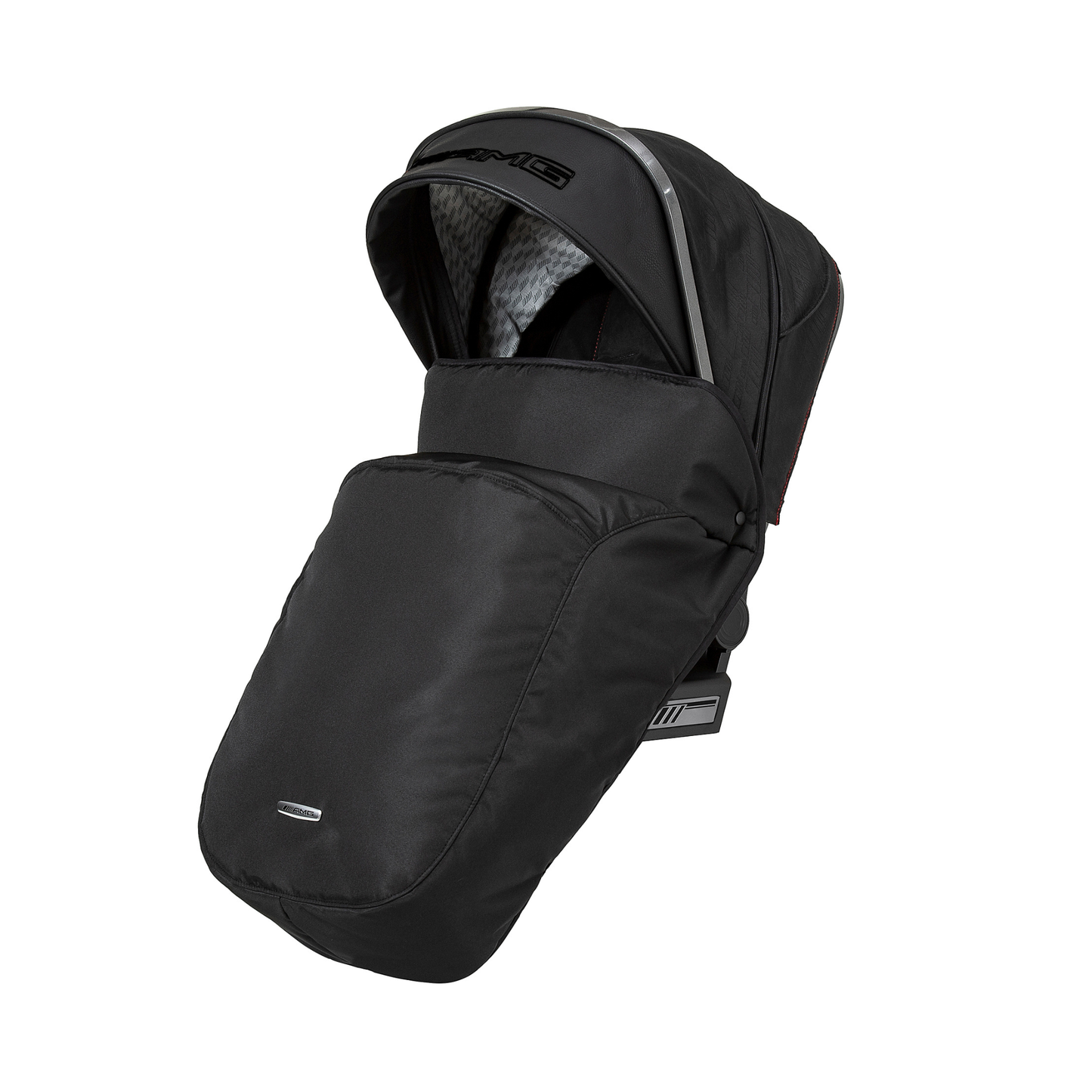 Windschutz 620 / Nachtschwarz für Sportwagenaufsatz.
Schützt vor Wind und Auskühlung.
Schräge Vorderansicht.