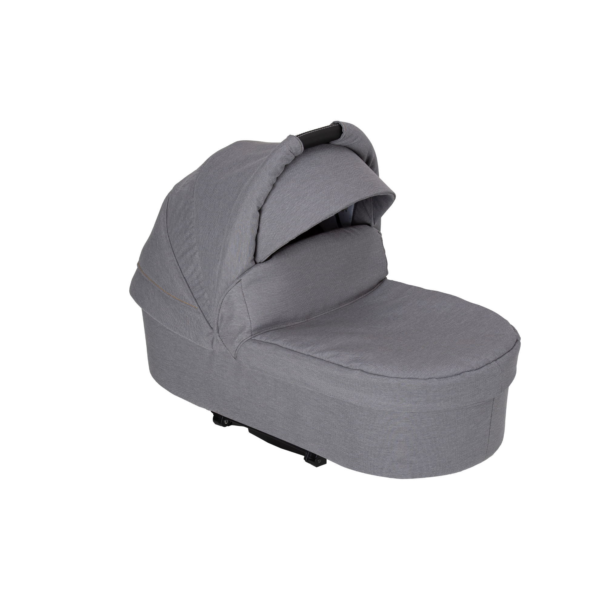 Falttasche Trend 803 / Little Zoo
Mit weicher Innenpolsterung und großem Verdeck.
Schräge Vorderansicht.