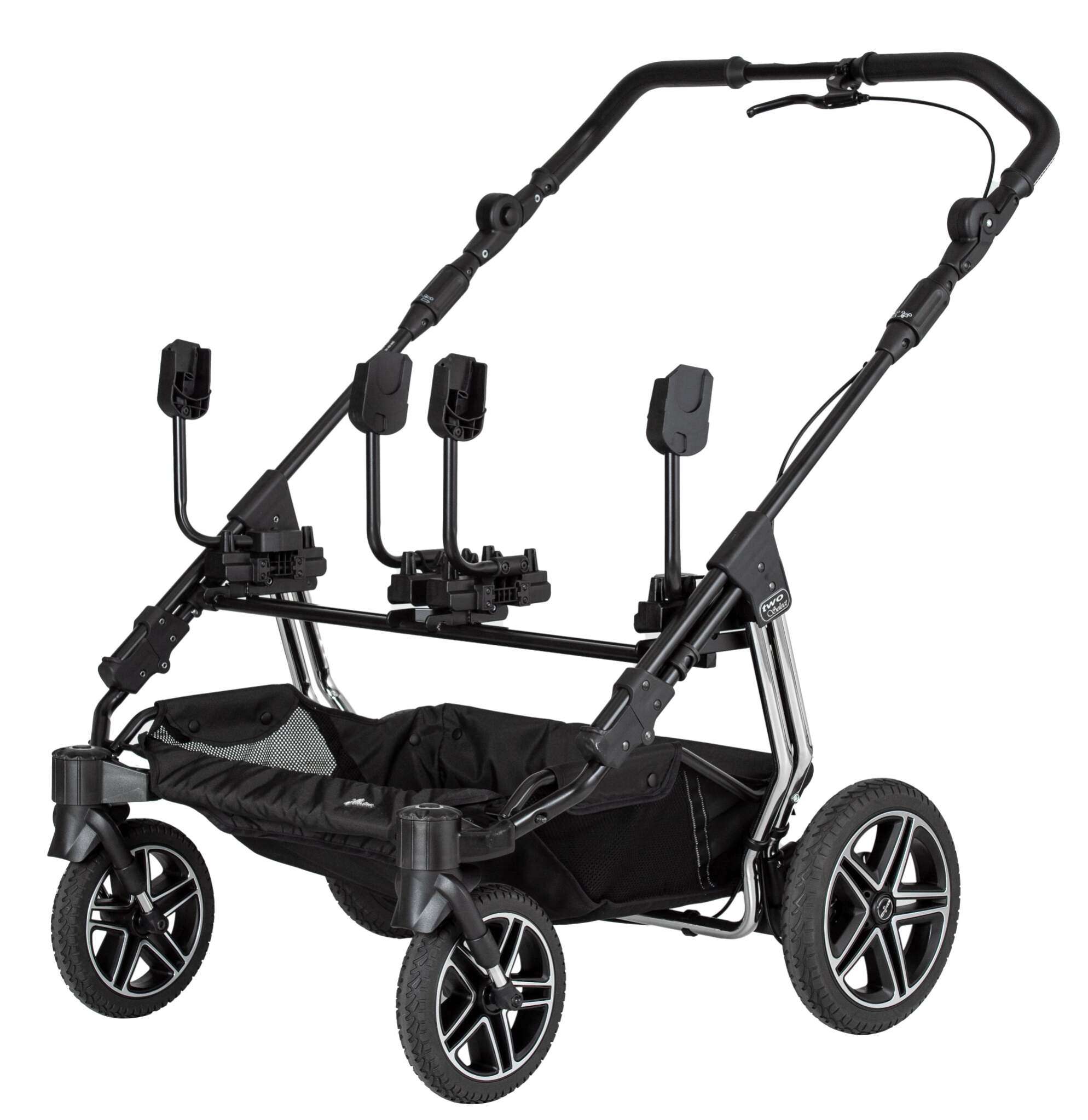 Two Select Gestell mit Adapter 9972
Schräge Vorderansicht.