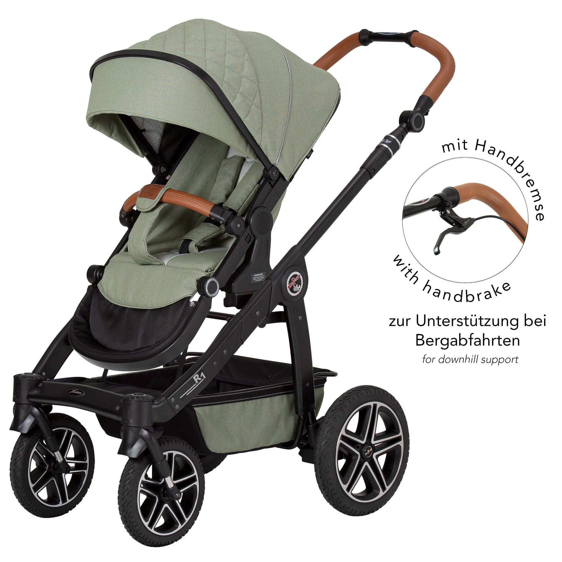 Kinderwagen mit ergonomischen Sportsitz