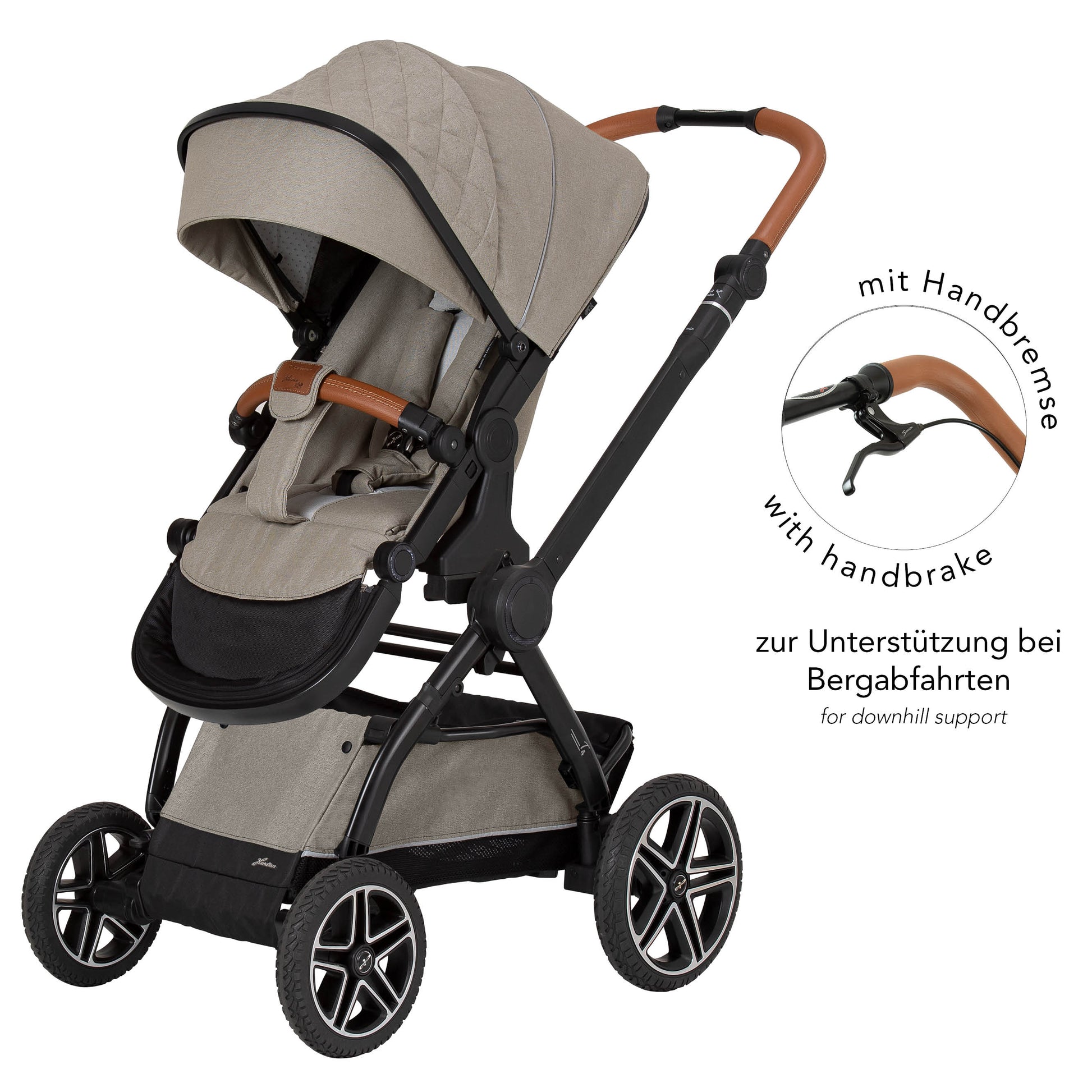 Kinderwagen mit ergonomischen Sportsitz