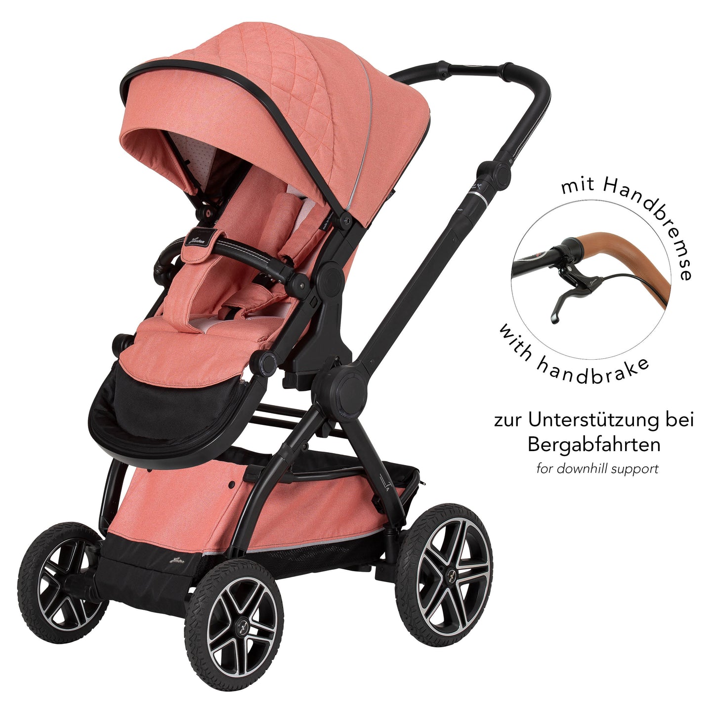 Kinderwagen mit ergonomischen Sportsitz