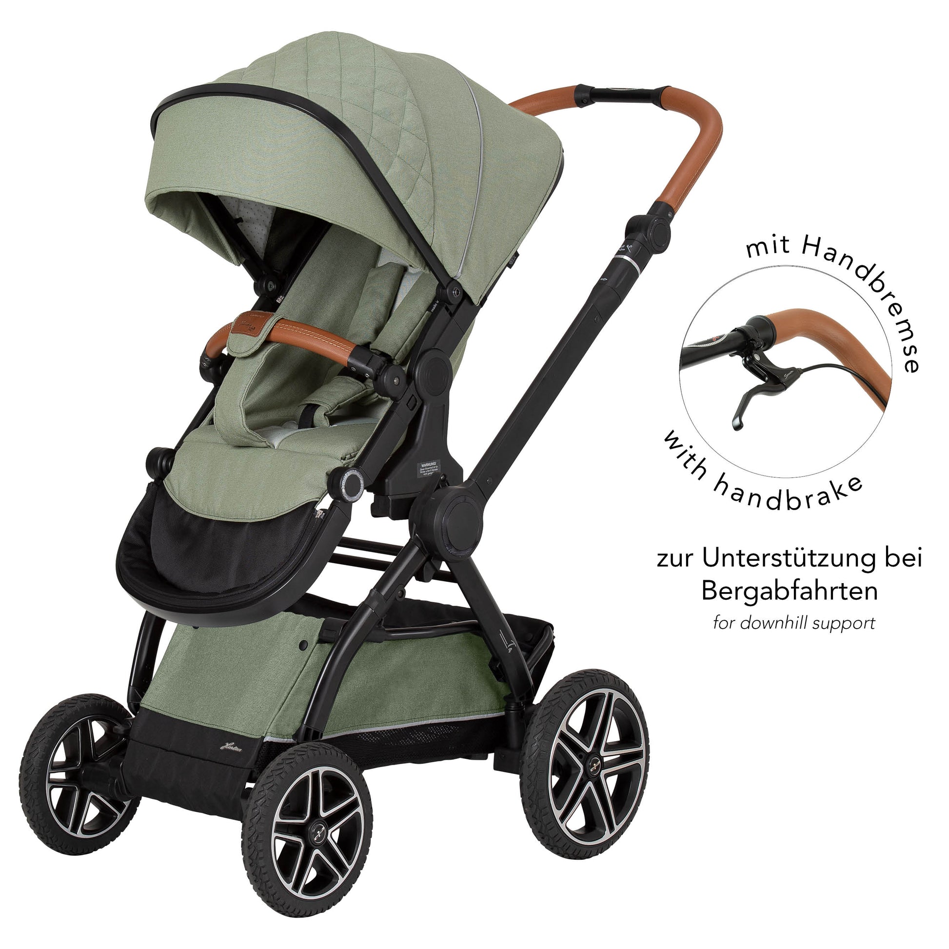 Kinderwagen mit ergonomischen Sportsitz