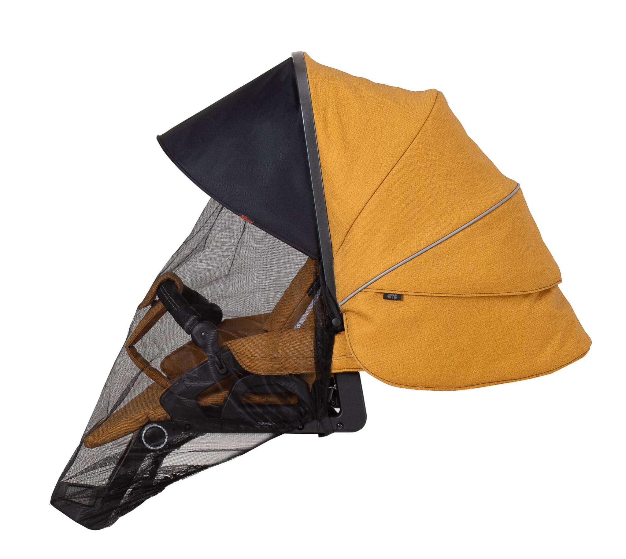 Sunline Plus  819 / Forest Friends – Sonnen-und Insektenschutz für deinen Kinderwagen.
Seitenansicht.